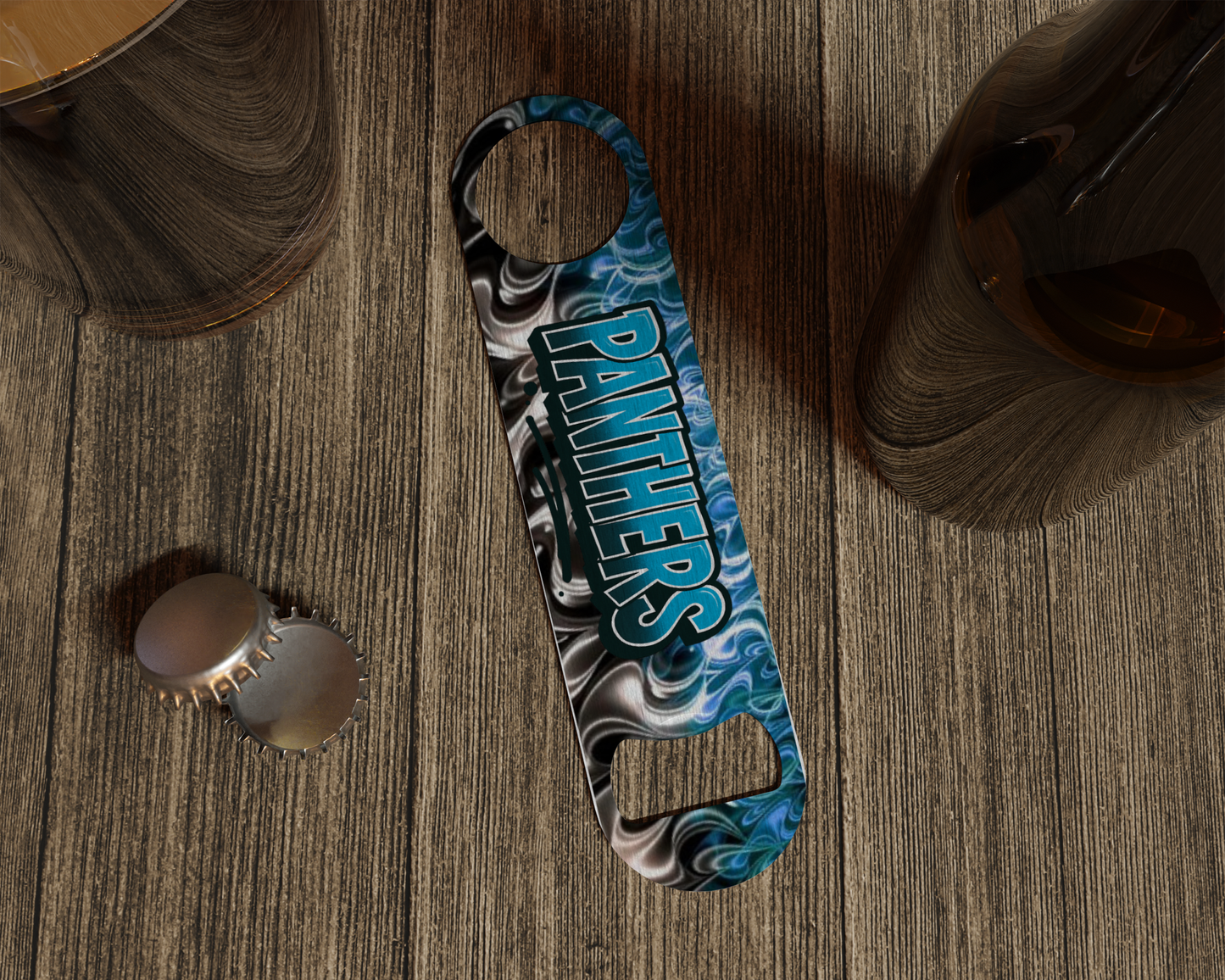Panthers Bottle Opener Celia's Creative Creations