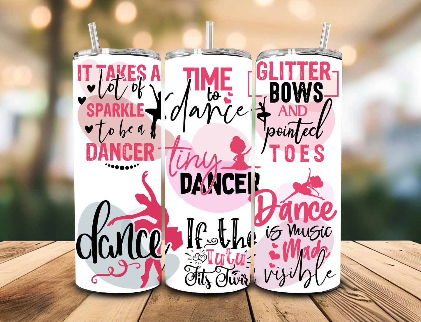 Dancer Tumbler Celia's Creative Creations