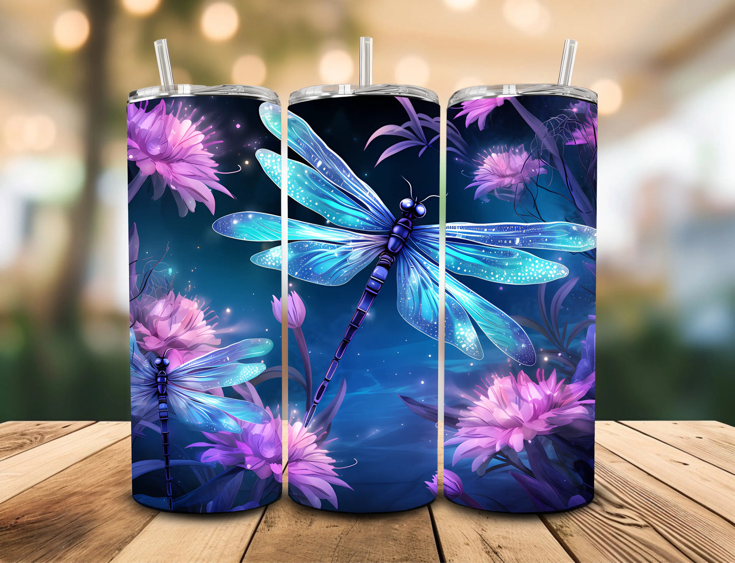 Dragonfly Tumbler Celia's Creative Creations