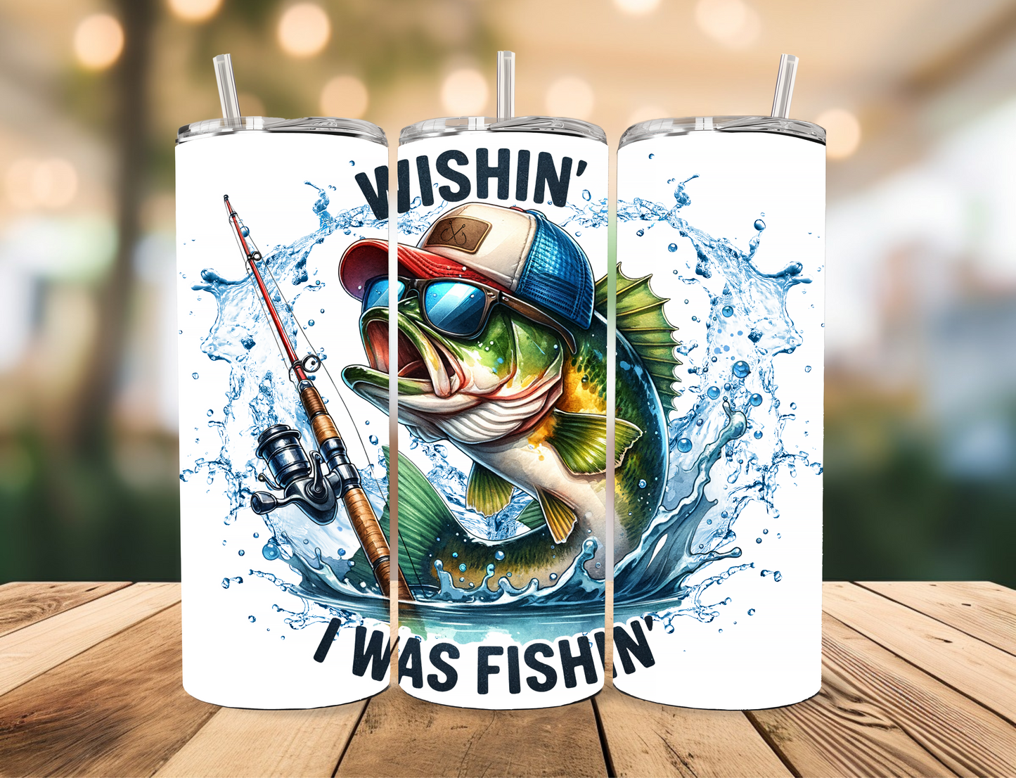 Fishing Tumbler Celia's Creative Creations
