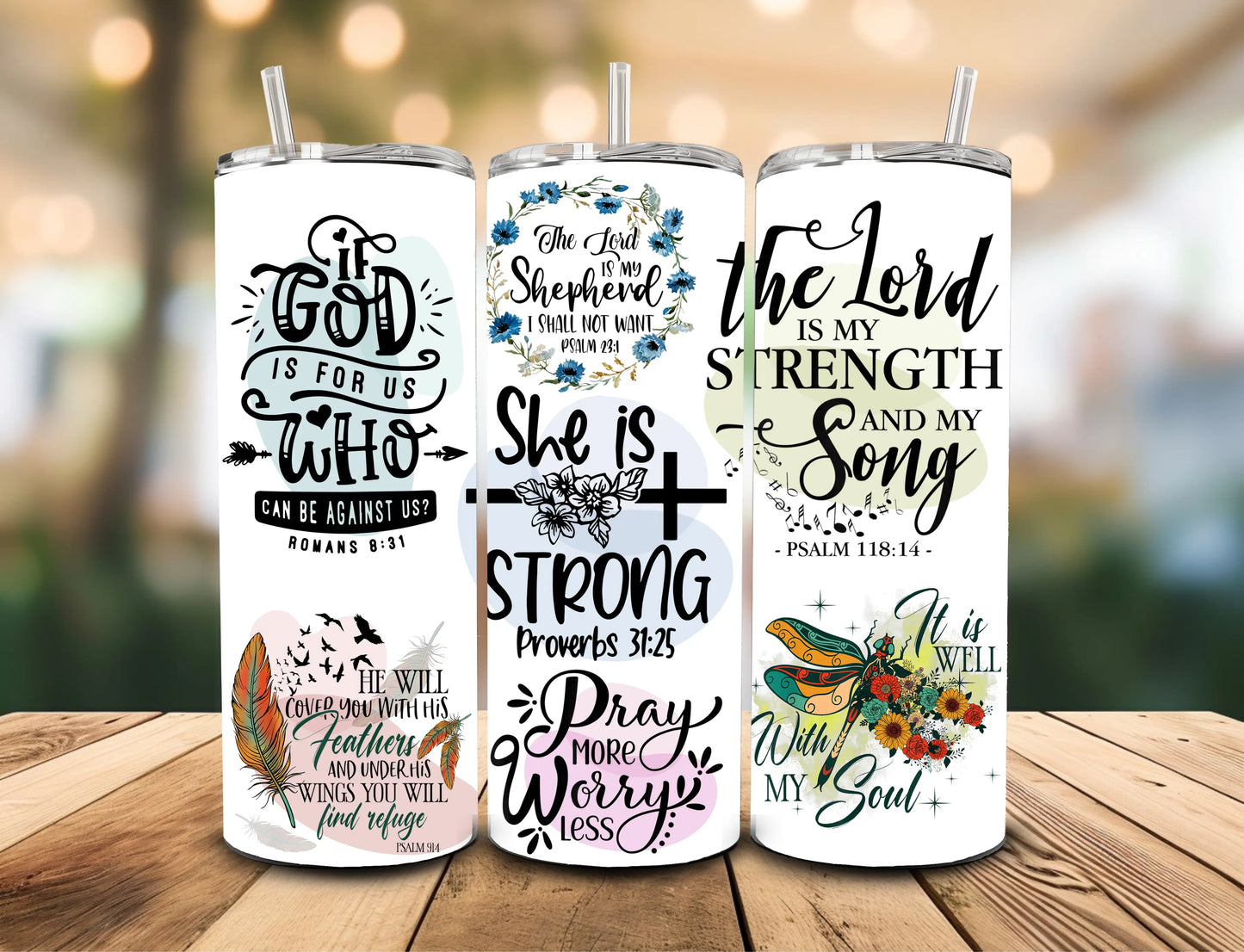 She Is Strong Tumbler Celia's Creative Creations