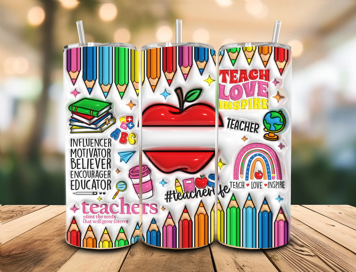 Teacher Tumbler Celia's Creative Creations