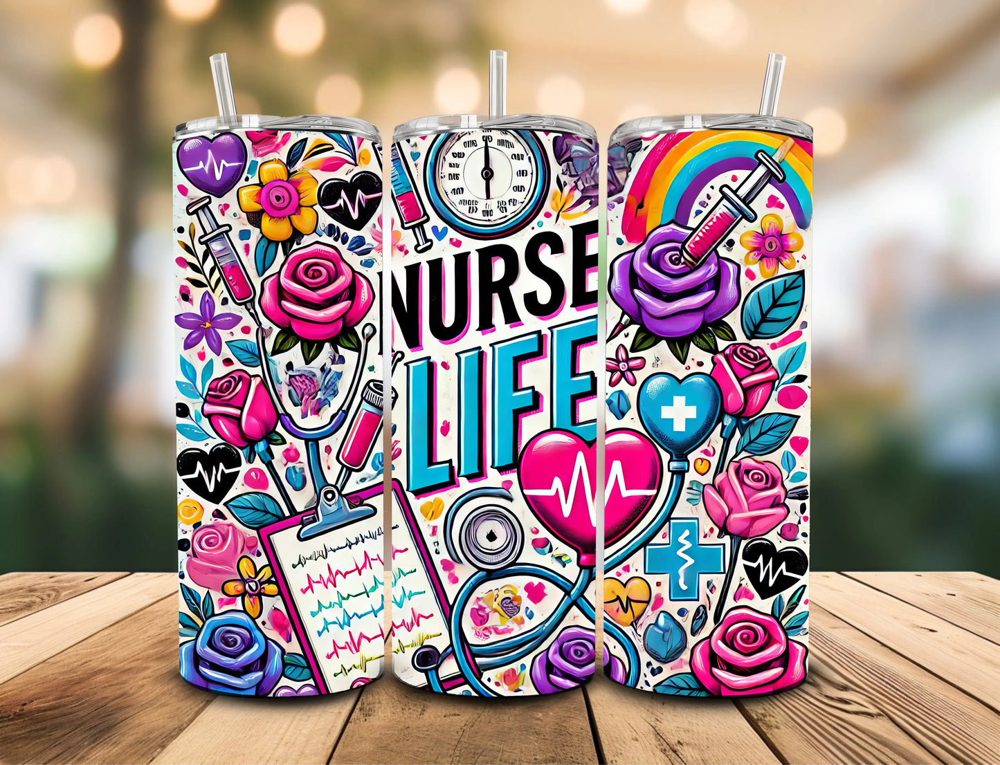 Nurse Life Tumbler Celia's Creative Creations