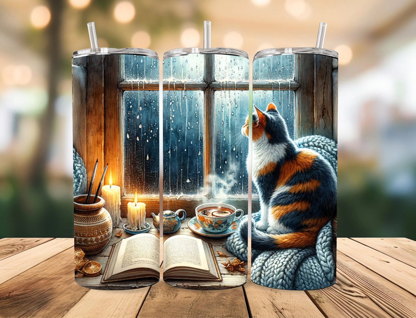 Cat Tumbler Celia's Creative Creations