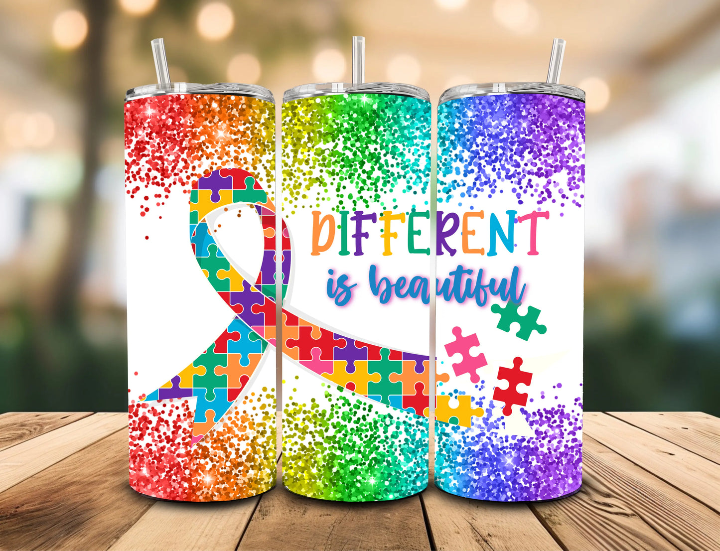 Autism Awareness Tumbler Celia's Creative Creations