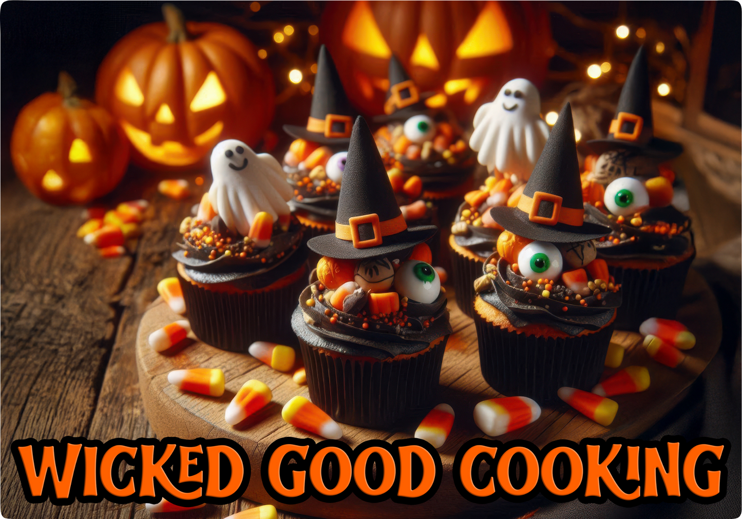 Cupcakes Glass Cutting Board Celia's Creative Creations