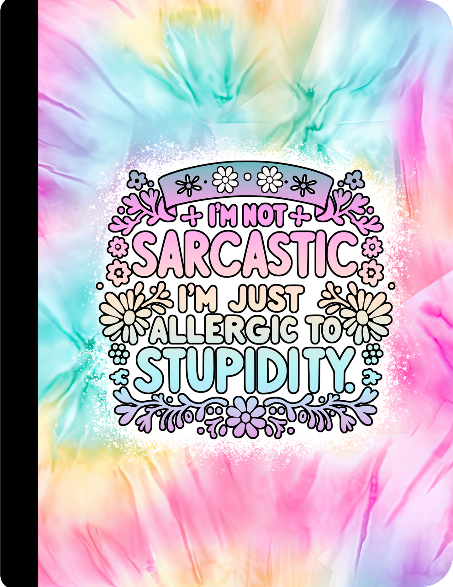 Sarcastic Composition Notebook Celia's Creative Creations
