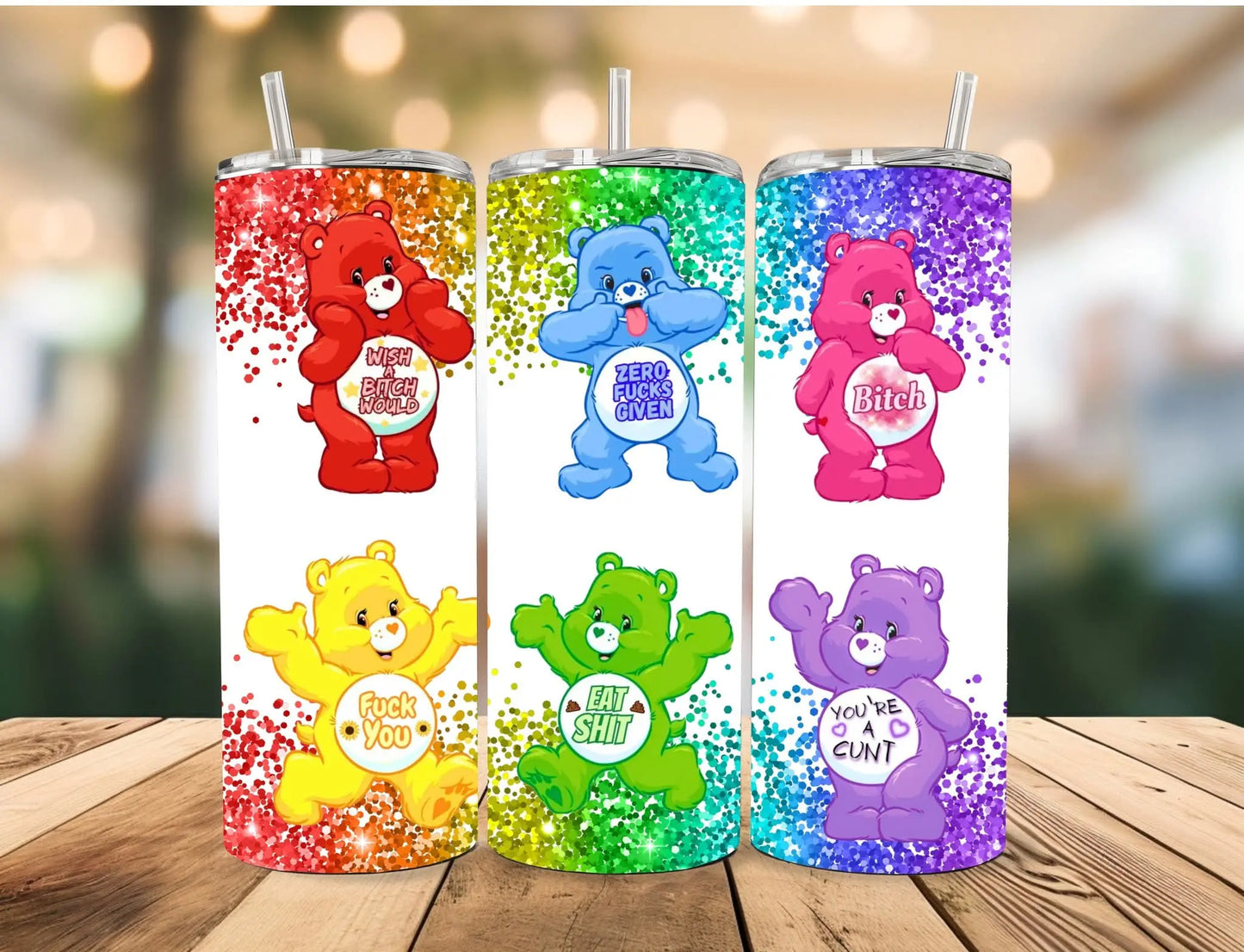 Bear Tumbler Celia's Creative Creations