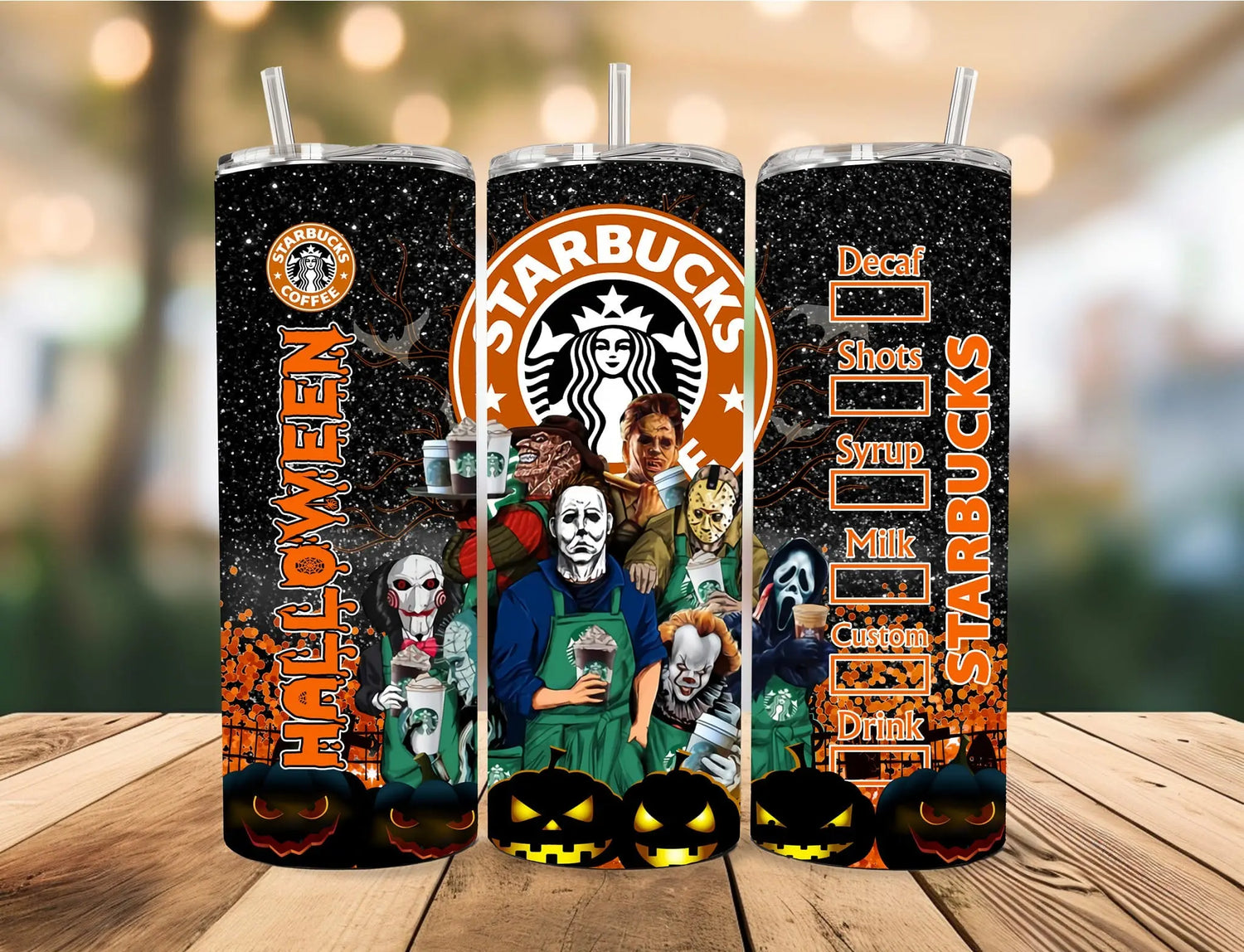 Halloween Tumblers
