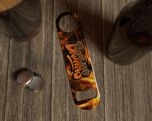 Browns Bottle Opener Celia's Creative Creations