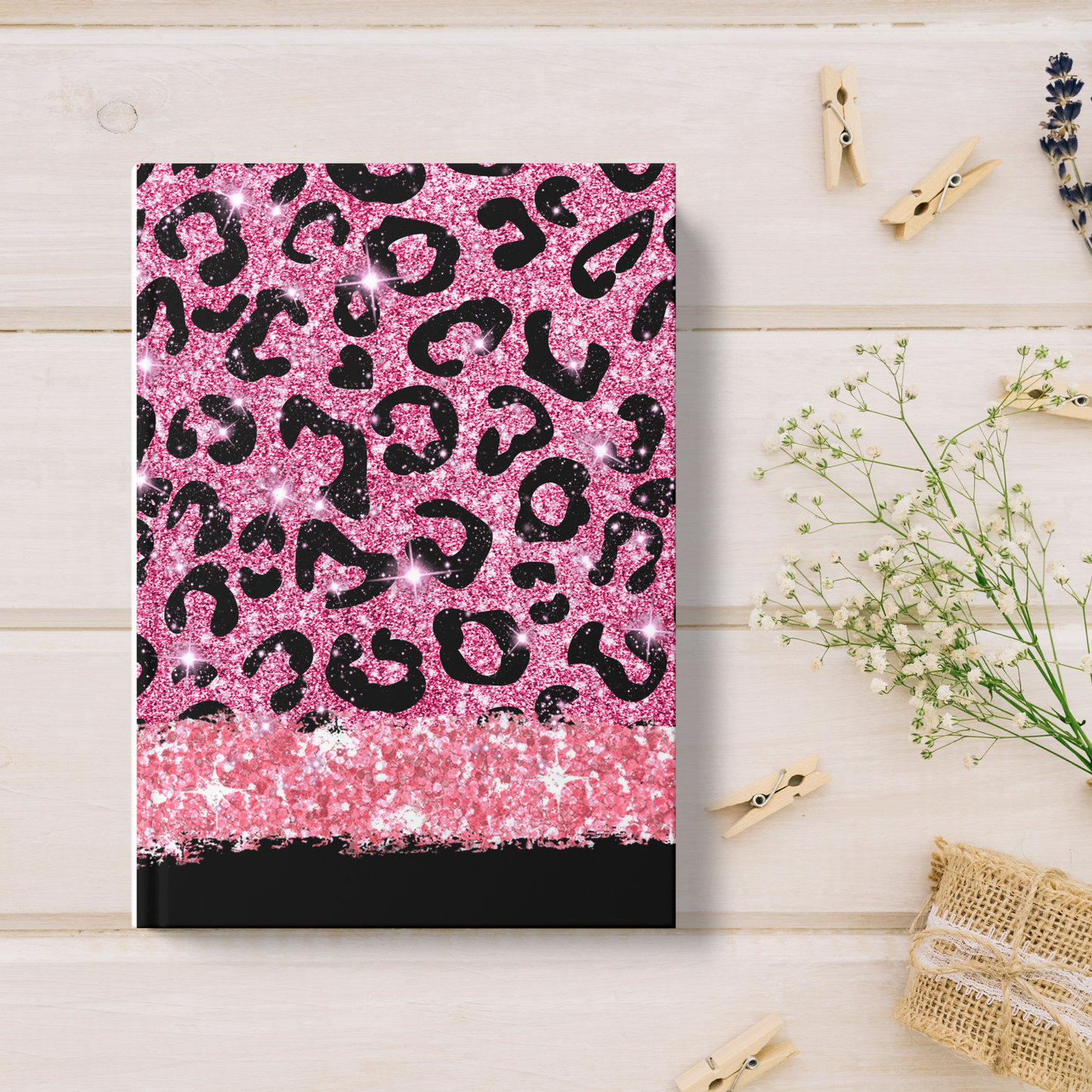 Pink Glitter Journal Celia's Creative Creations