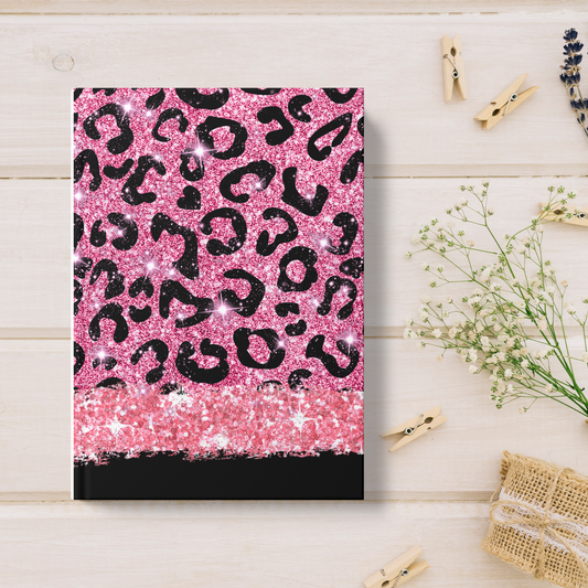 Pink Glitter Journal Celia's Creative Creations