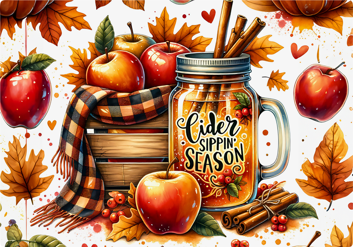 Cider Glass Cutting Board