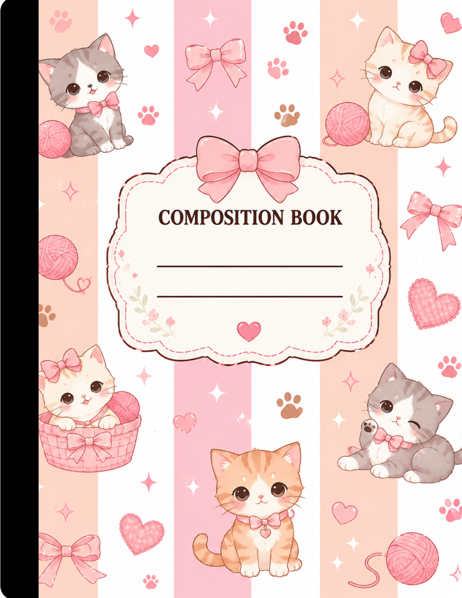 Cats Composition Notebook Celia's Creative Creations