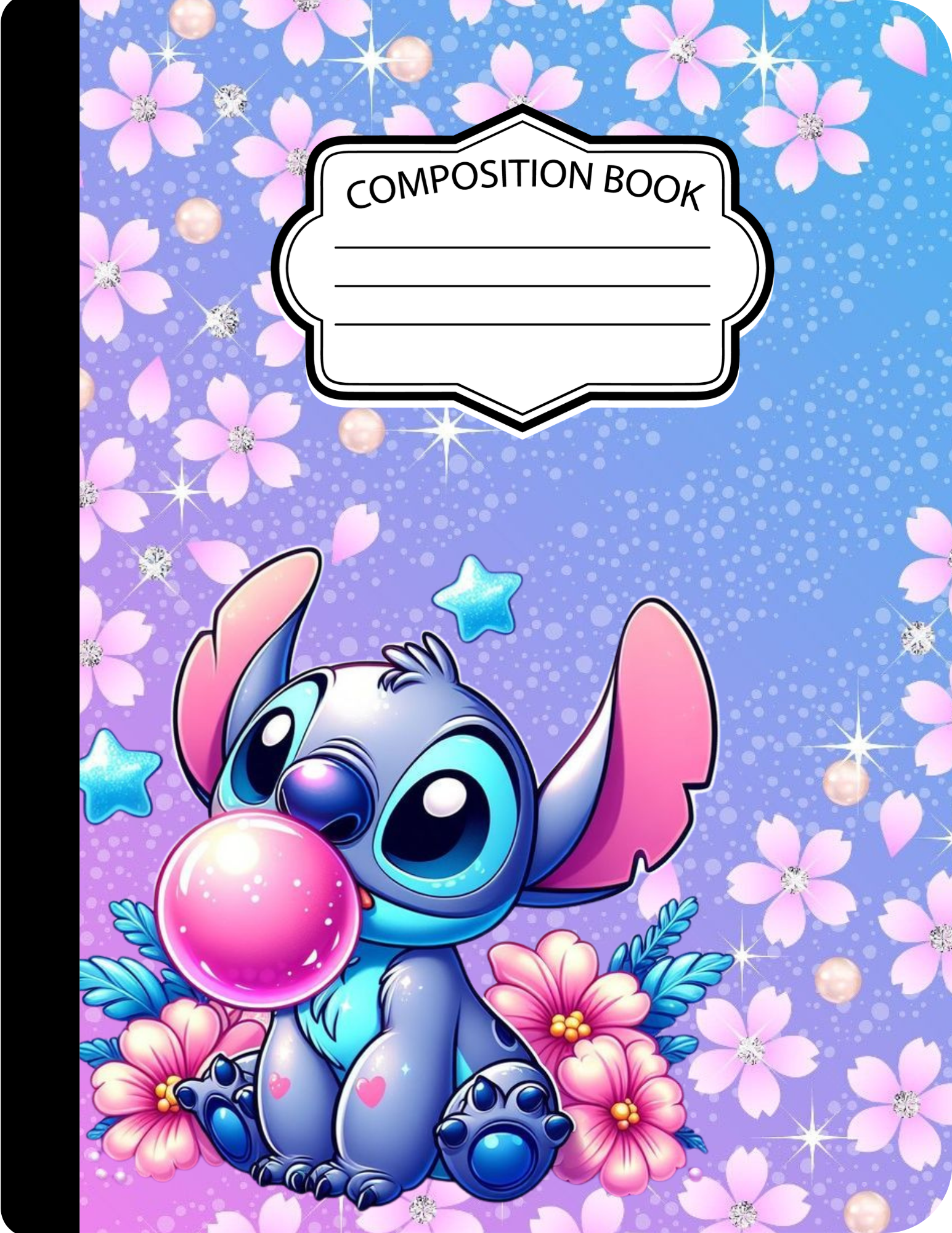 Stitch Composition Notebook Celia's Creative Creations