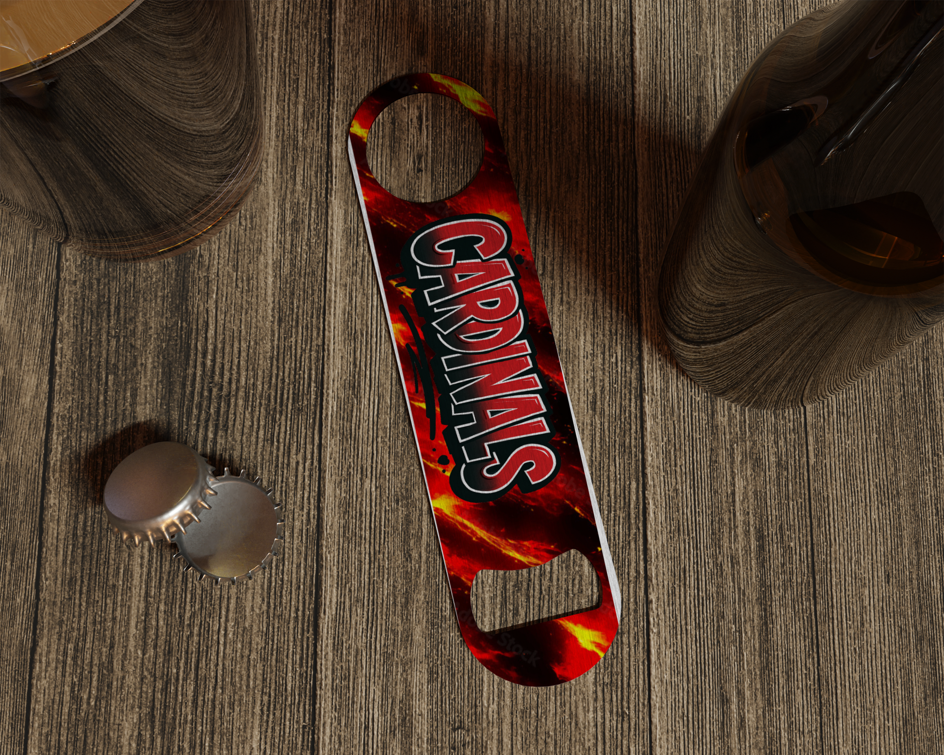 Cardinals Bottle Opener Celia's Creative Creations