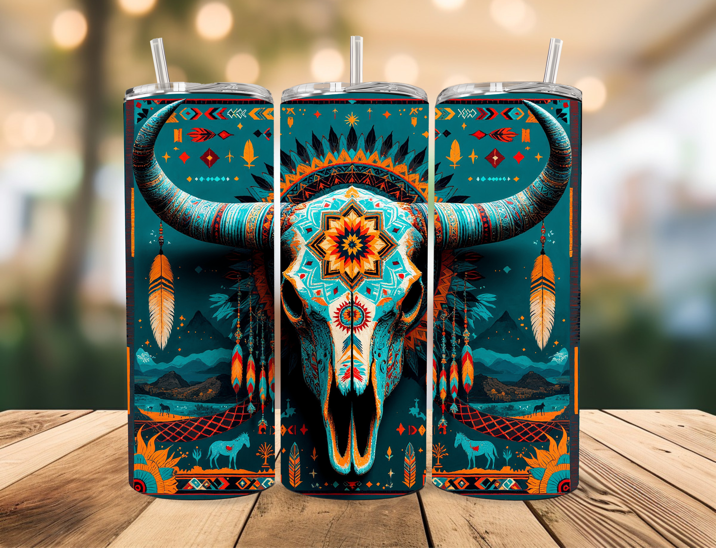 Horn Tumbler 2 Celia's Creative Creations