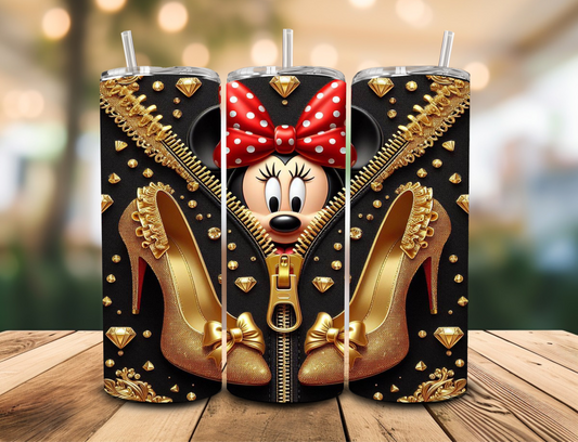 Girl Mouse Tumbler