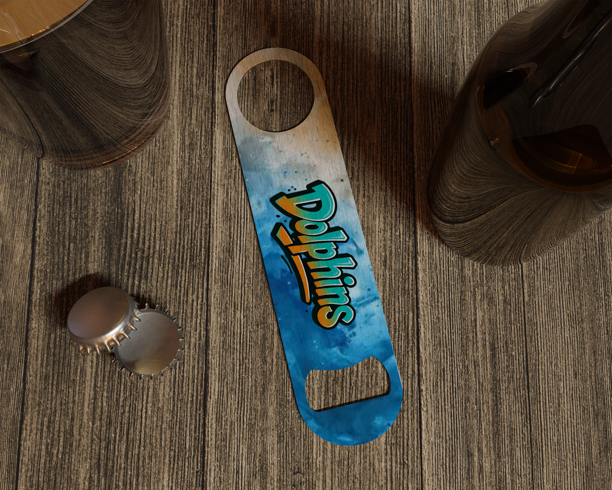Dolphins Bottle Opener Celia's Creative Creations