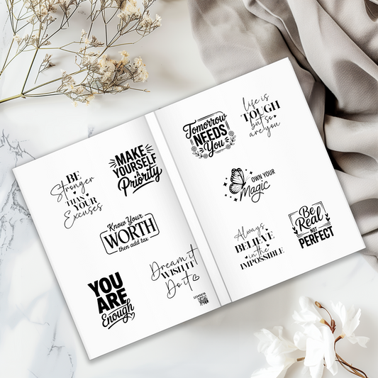 Inspirational Quote Journal Celia's Creative Creations