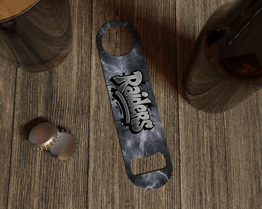 Black/Silver Bottle Opener Celia's Creative Creations