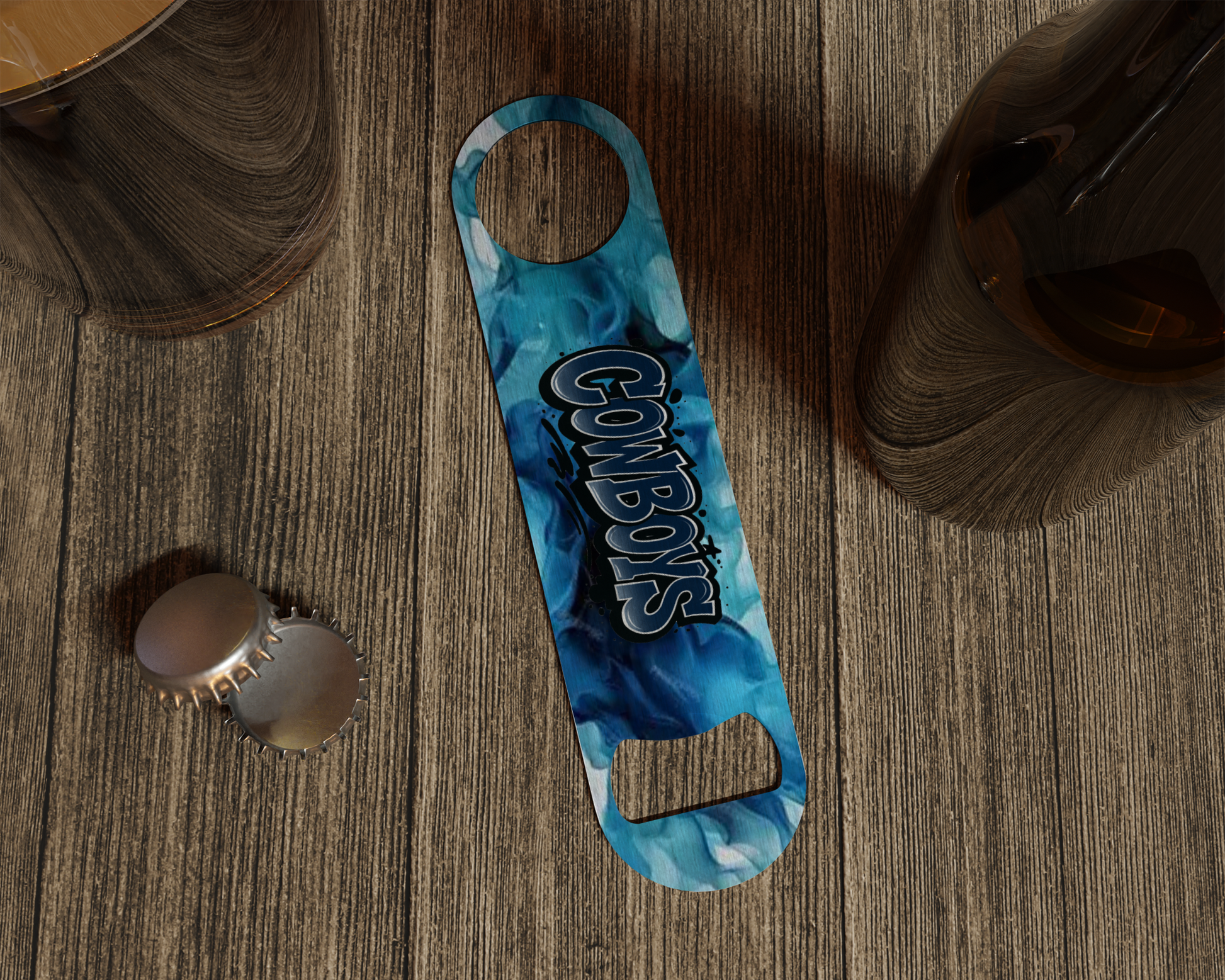 Cowboys Bottle Opener Celia's Creative Creations