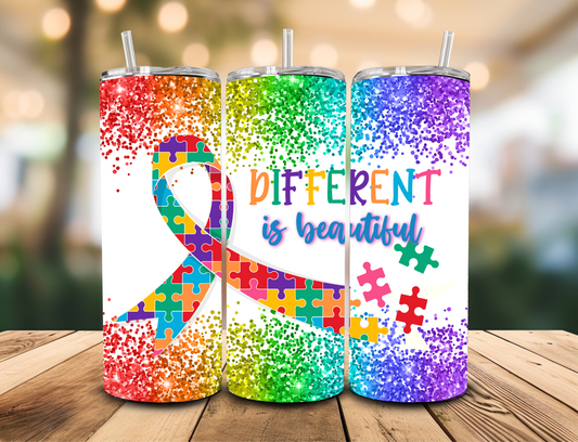 Autism Awareness Tumbler