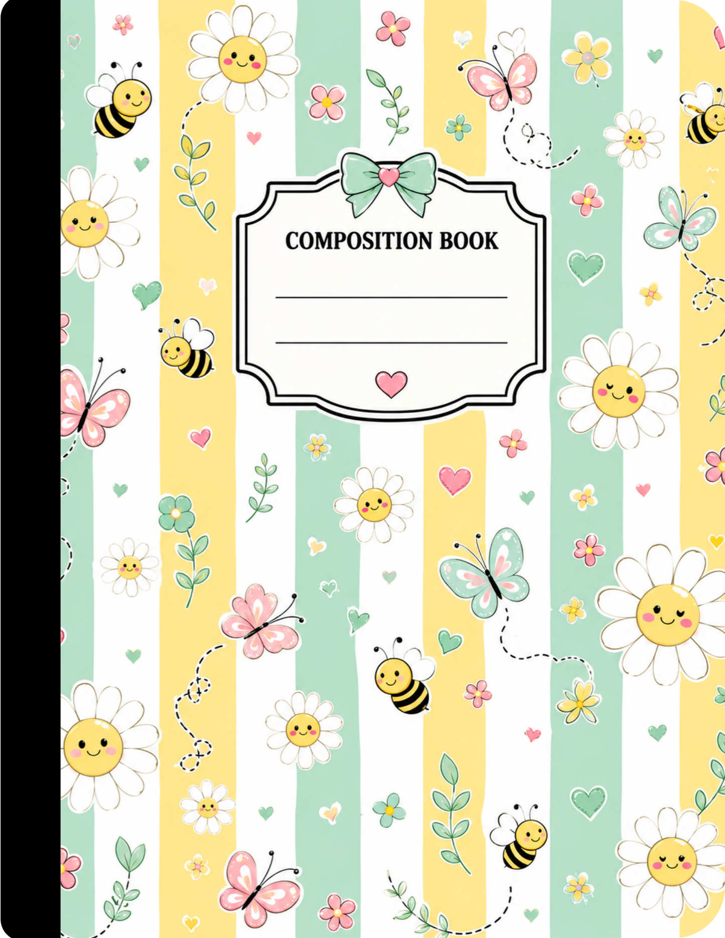Flowers Composition Notebook Celia's Creative Creations