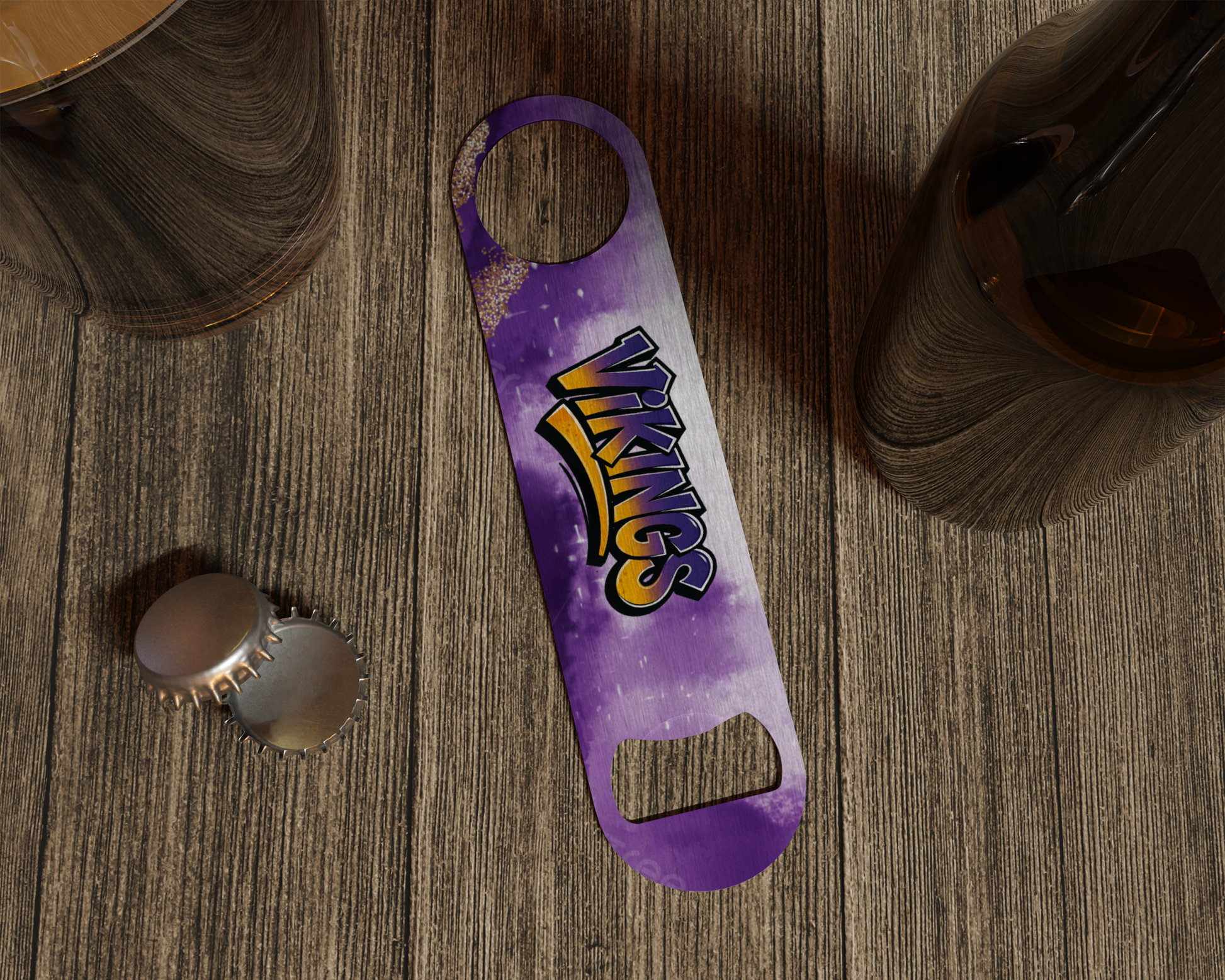 Vikings Bottle Opener Celia's Creative Creations