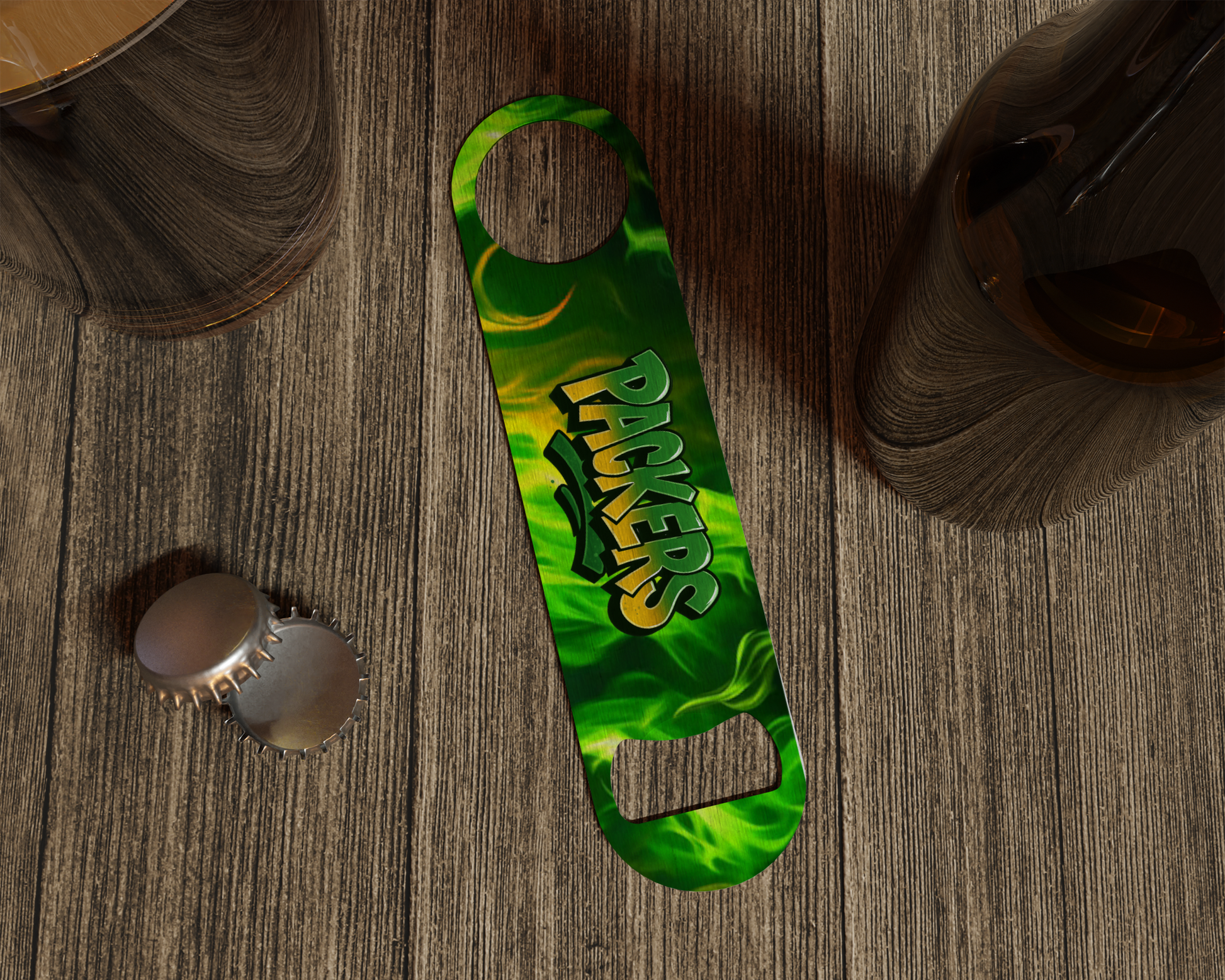 Packers Bottle Opener Celia's Creative Creations