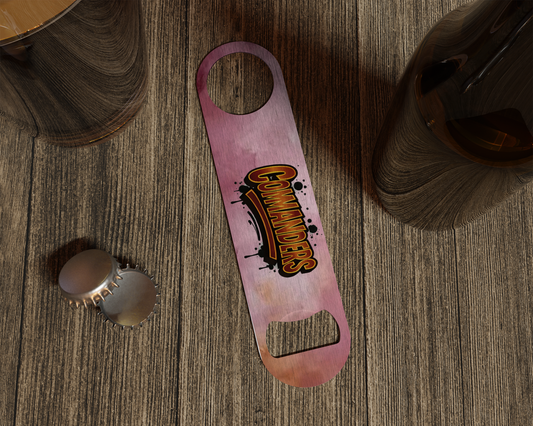 Commanders Bottle Opener Celia's Creative Creations