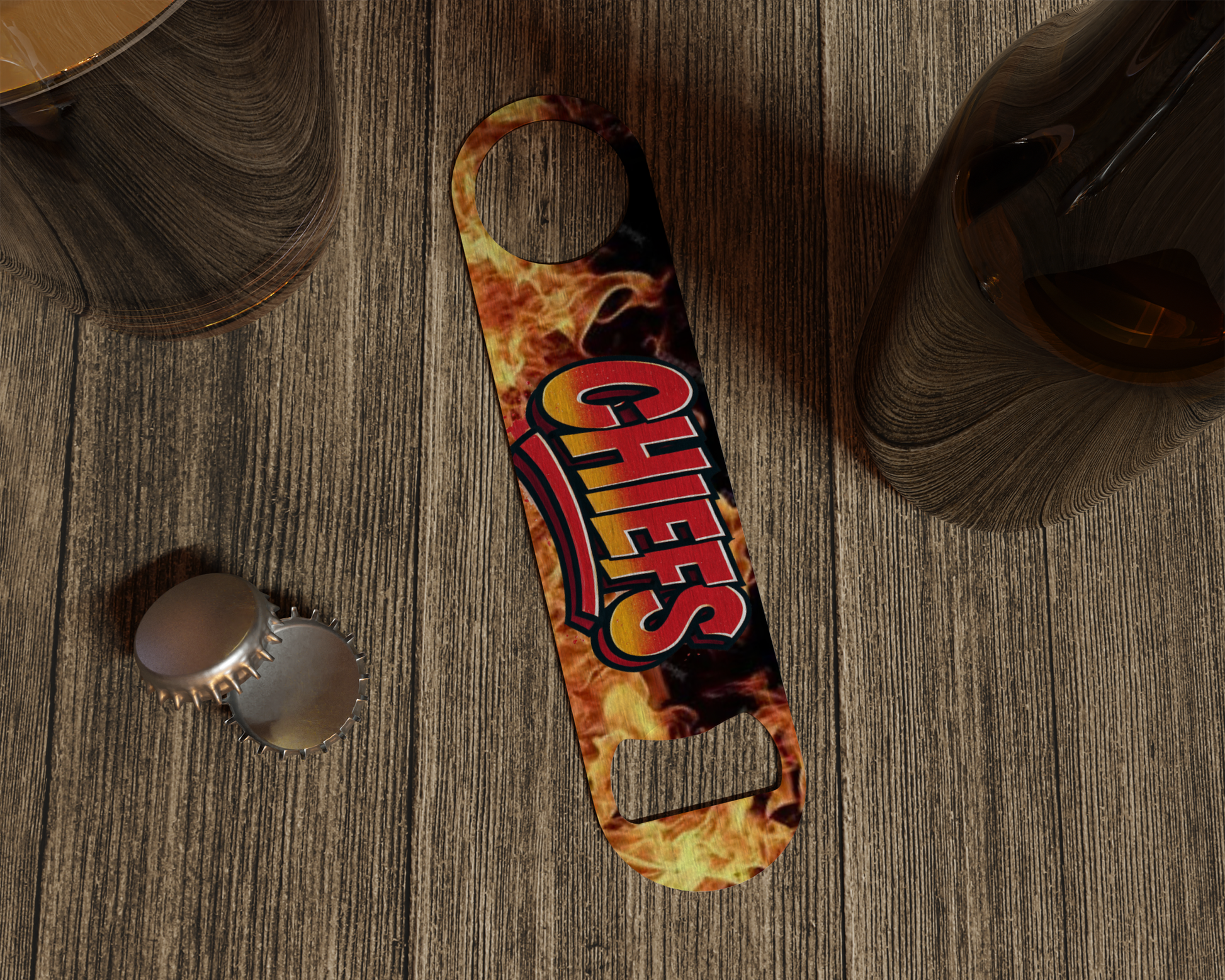 Chiefs Bottle Opener Celia's Creative Creations