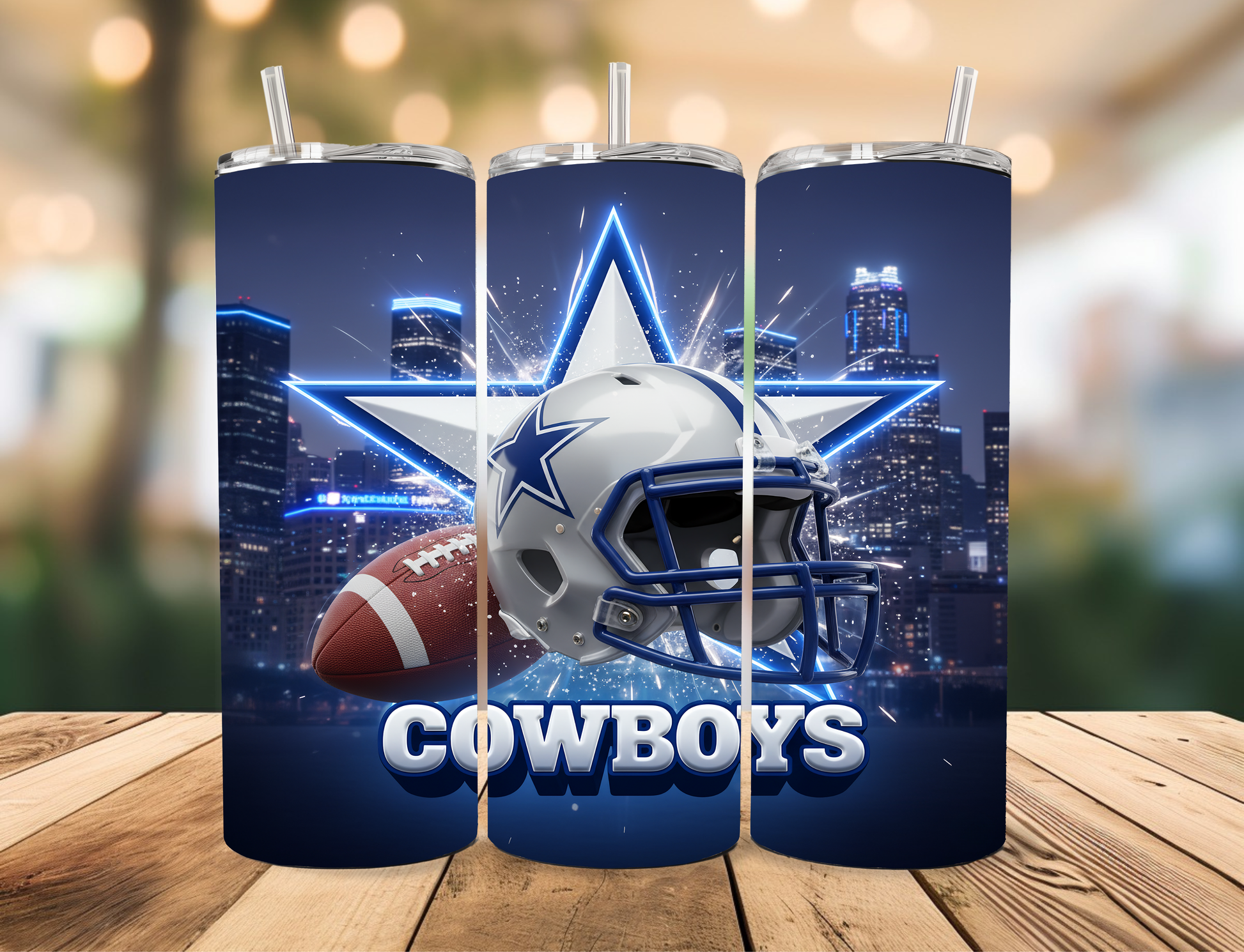 Cowboys Tumbler Celia's Creative Creations