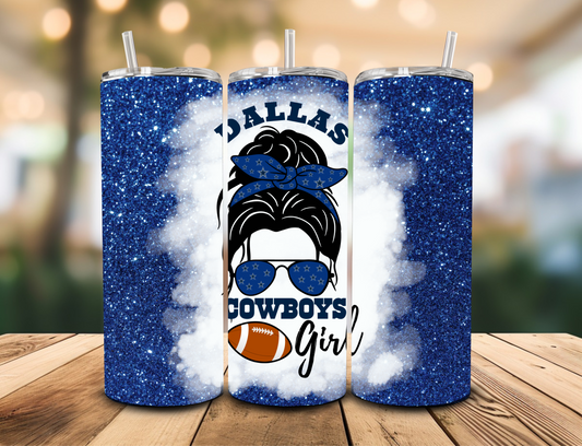 Cowboys Girl Tumbler
