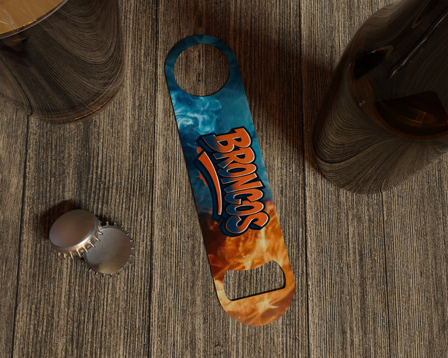 Broncos Bottle Opener Celia's Creative Creations