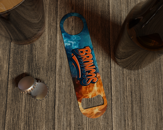 Broncos Bottle Opener Celia's Creative Creations